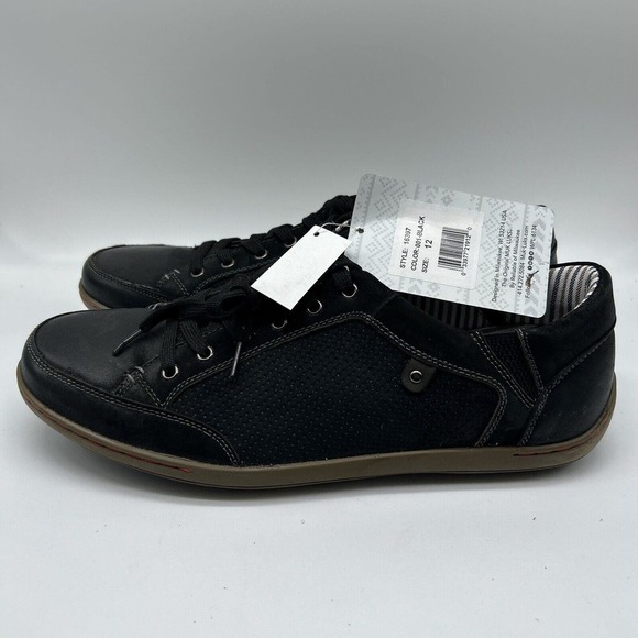 Mukluks Other - MUK LUKS Brodi Lace Up Black Sneakers - Mens Size 12 NEW